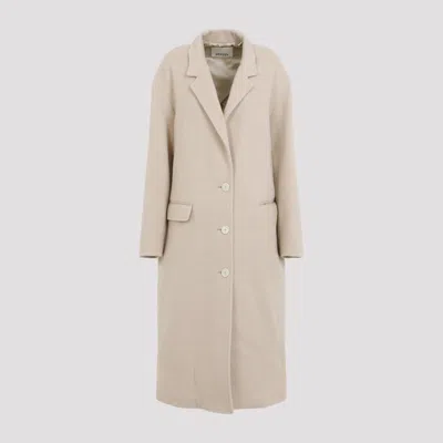 ISABEL MARANT BEIGE WOOL EFEZIA COAT