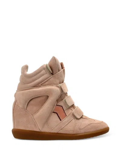 ISABEL MARANT BEKETT CUT-OUT TOUCH-STRAP SNEAKERS