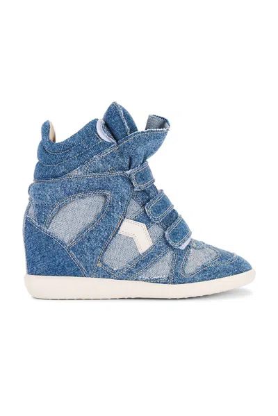 Isabel Marant Bekett Sneaker In Light Blue