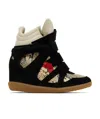 Isabel Marant Bekett Sneakers In Beige/red