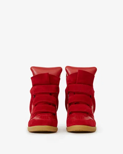Isabel Marant Bekett Sneakers In Red