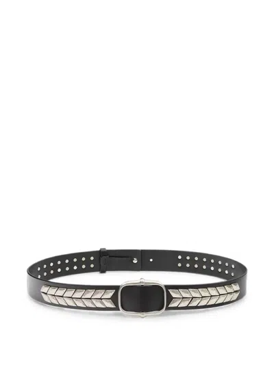 Isabel Marant Belja Belt In Gray
