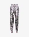 Isabel Marant Sequin Leggings In Purple-silver