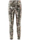 Isabel Marant Bella Sequined Leggings In Silber