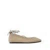 Isabel Marant Elegant Mini Ballerina Flats For Women In Neutrals