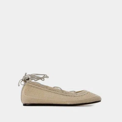 Isabel Marant Belna Ballerinas -  - Cotton - Beige In Neutral