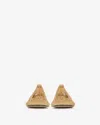 Isabel Marant Crocheted Ballet Flats In Gold