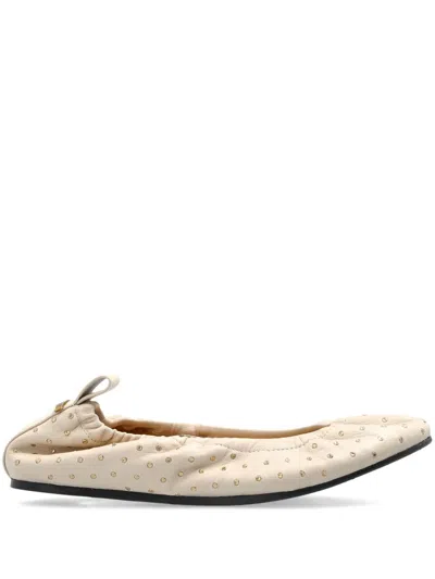 Isabel Marant Belna Ballet Flats In Nude