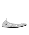 Isabel Marant Belna Ballet Flats In Silver