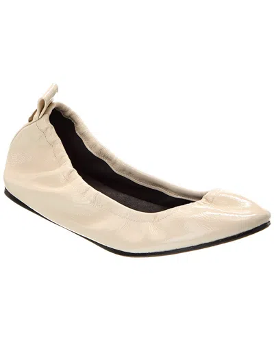 Isabel Marant Belna Leather Ballet Flat In Beige