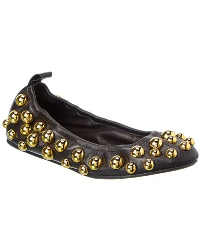 Isabel Marant Belna Leather Ballet Flat In Black