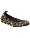 Isabel Marant Stud-embellished Ballet Flats In Black