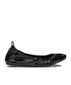 Isabel Marant Belna Calf Leather Ballet Flats In Black