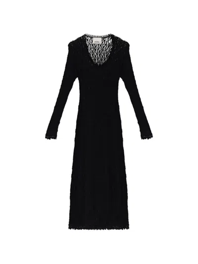 Isabel Marant Belsane Guipure Lace Dress In Black