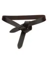 Isabel Marant Brown Leather Belts In Brown