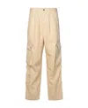 Isabel Marant Pantalone Cargo Telore In Nude
