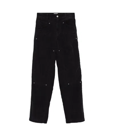 ISABEL MARANT BELT-LOOP CASUAL PANTS