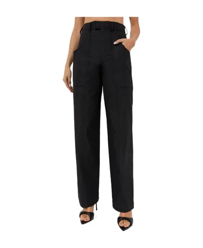 Isabel Marant Belt-loop Casual Pants In Black