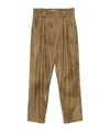 Isabel Marant Gwen Trousers In Brown