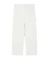 Isabel Marant Belt Loop Casual Pants In White
