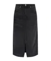 Isabel Marant Tilauria Skirt In Black