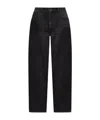 Isabel Marant Belt Loop Denim Trousers In Black