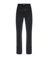 Isabel Marant Belt Loop Denim Trousers In Black