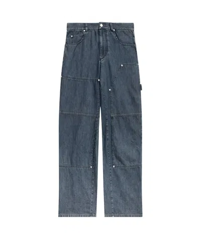 Isabel Marant Belt-loop Jeans In Gray