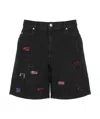 Isabel Marant Belt-loop Shorts In Black