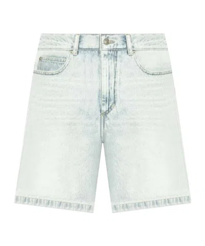 Isabel Marant Belt-loop Shorts In White