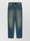 Isabel Marant Belt Loops Five-pocket Design Faded