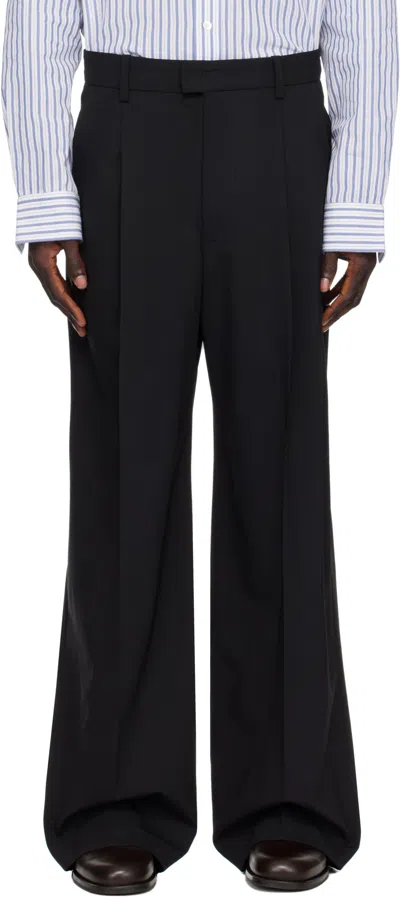 Isabel Marant Black Namoro Trousers In 01bk