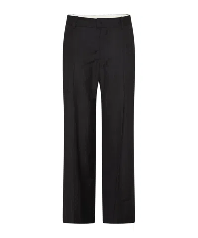 Isabel Marant Belt Loops Slacks In Black