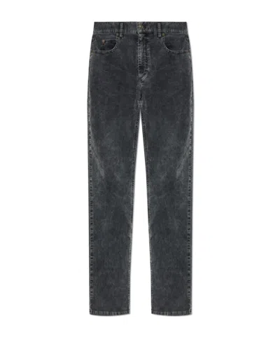 Isabel Marant Belt Loops Slacks In Black