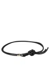 Isabel Marant Silvia Belts Black In Black