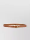 Isabel Marant Logo Engraved Buckle Belt In Brown