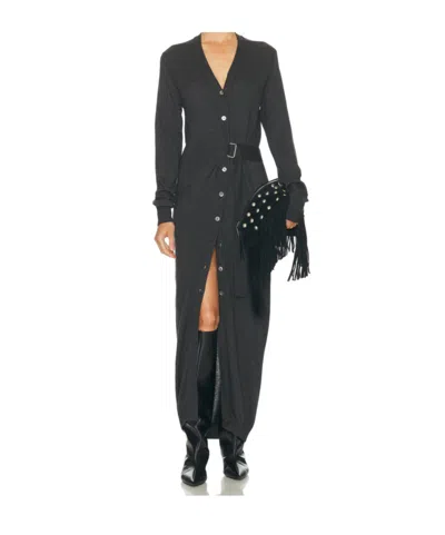 Isabel Marant Belted Buttoned Cardigan In Neutral