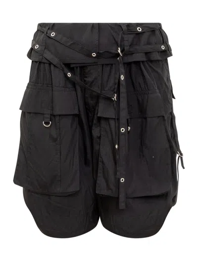 Isabel Marant Belted Shorts In Black