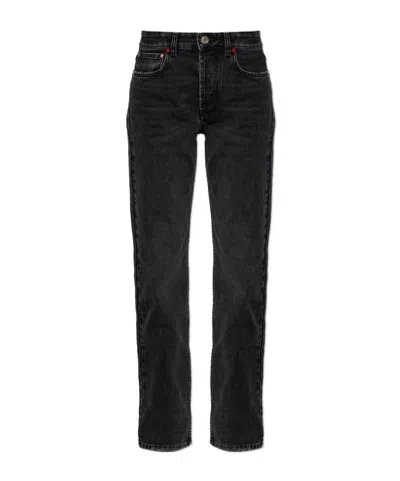 Isabel Marant Belt-loop Jeans In Black