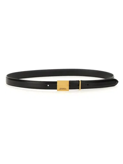 Isabel Marant Lowell Belt In Black
