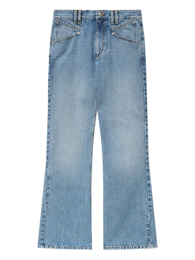 ISABEL MARANT BELVIA POCKET FLARED JEANS