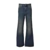 Isabel Marant Belvira Bootcut Jeans In Blue Denim