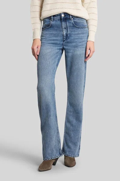Isabel Marant Belvira Jeans In Blue