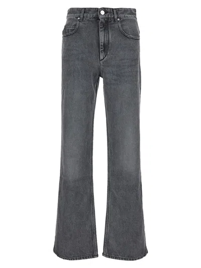 Isabel Marant Grey Five-pocket Jeans