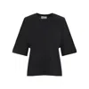 Isabel Marant Ben Oversized Sleeved Top In Black