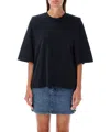 Isabel Marant Ben Oversized Sleeved Top In Black
