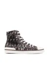 Isabel Marant Benkeenh Tye Sweat Sneakers In Gray