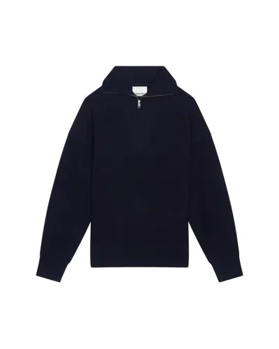 Isabel Marant Navy Benny Sweater In Midnight