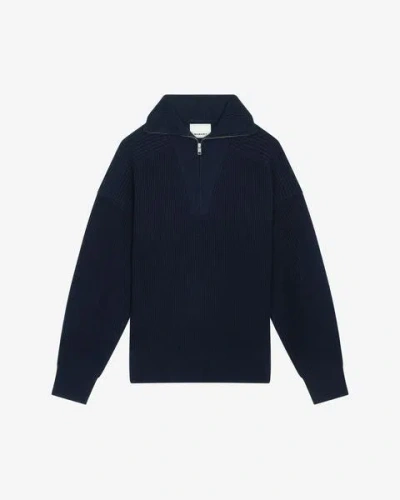 Isabel Marant Benny Pullover In Midnight