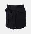 Isabel Marant Berenice Cotton Jersey Wrap Skirt
